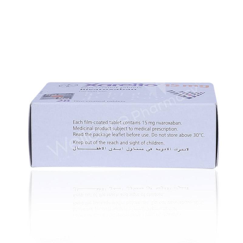 Xarelto 15Mg Tablets 28'S - Wellcare Pharmacy