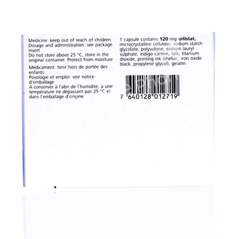 Xenical 120Mg Capsules 84'S - Wellcare Pharmacy