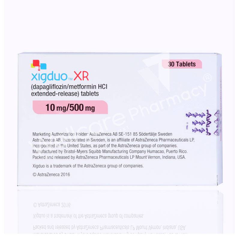 Xigduo Xr 10Mg/500Mg 30'S - Wellcare Pharmacy