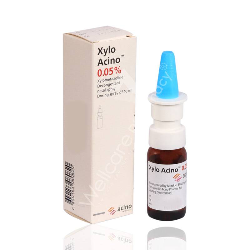 XYLO ACINO 0.05% NASAL SPRAY 10ML - Wellcare Pharmacy