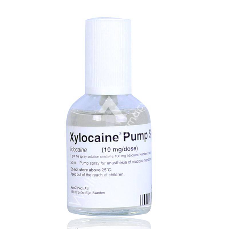Xylocaine 10% Pump Spray 50Ml - Wellcare Pharmacy