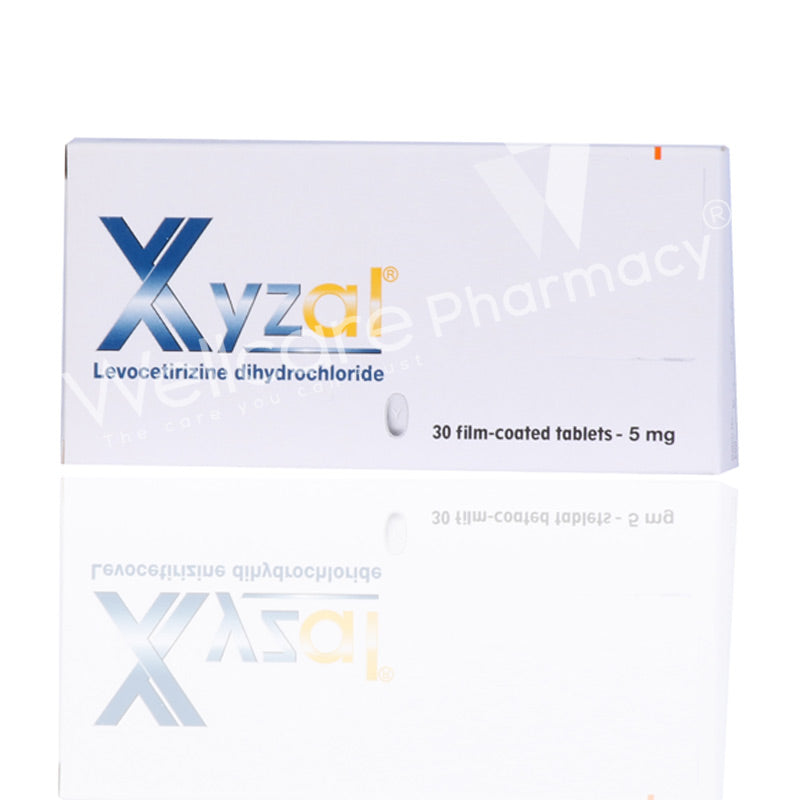 Xyzal 5Mg Tablets 30'S