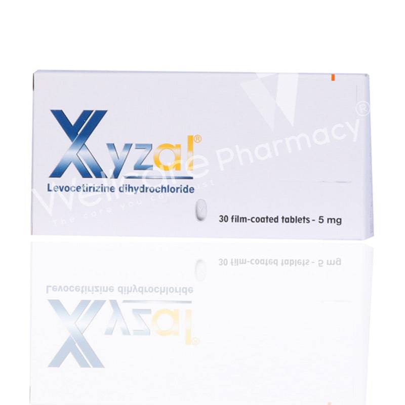 Xyzal 5Mg Tablets 30'S - Wellcare Pharmacy