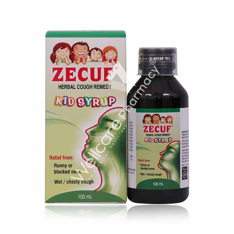 Zecuf Herbal Kids Syrup 100Ml