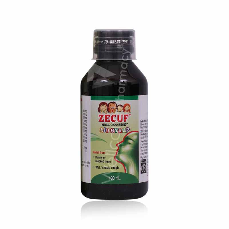 Zecuf Herbal Kids Syrup 100Ml