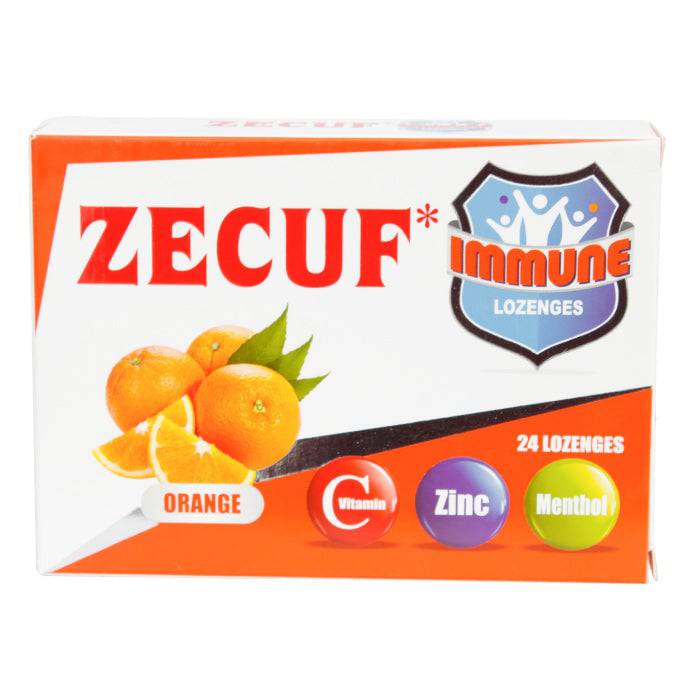 Zecuf Immune Lozenges Orange 24'S