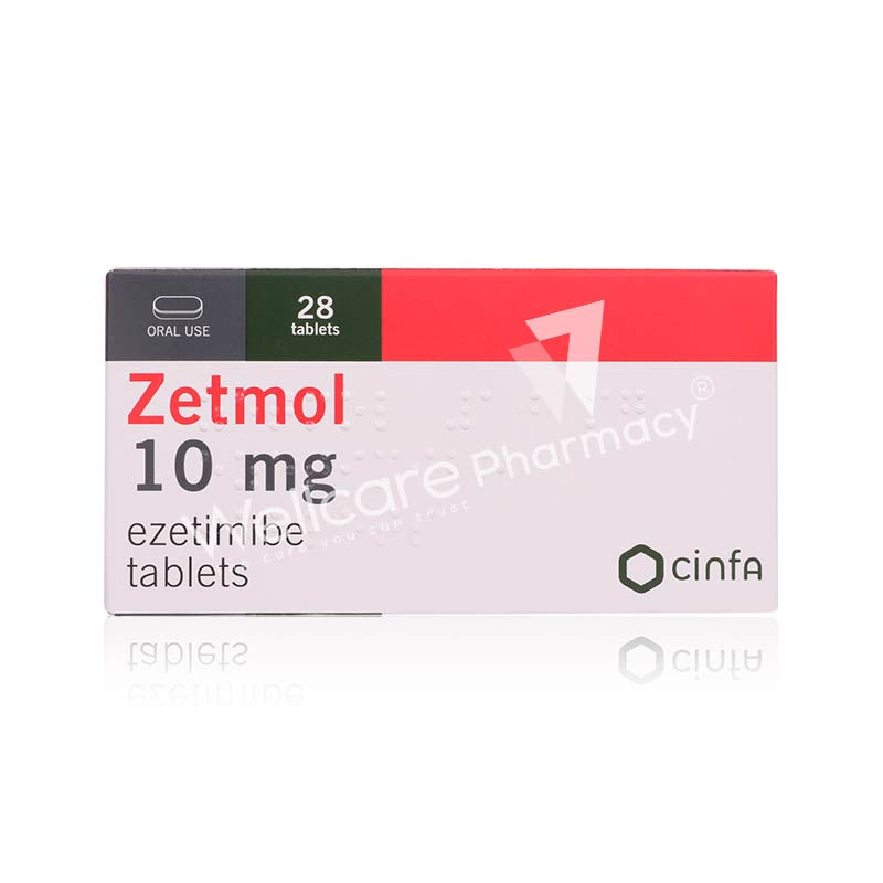 Zetmol 10Mg Tablets 28'S