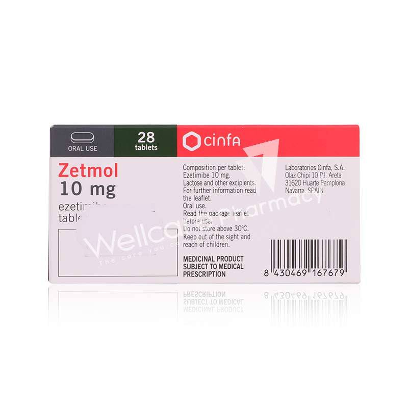 Zetmol 10Mg Tablets 28'S