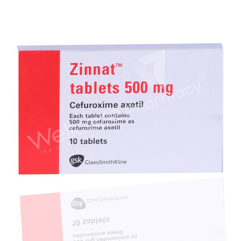 Zinnat 500Mg Tablets 10'S