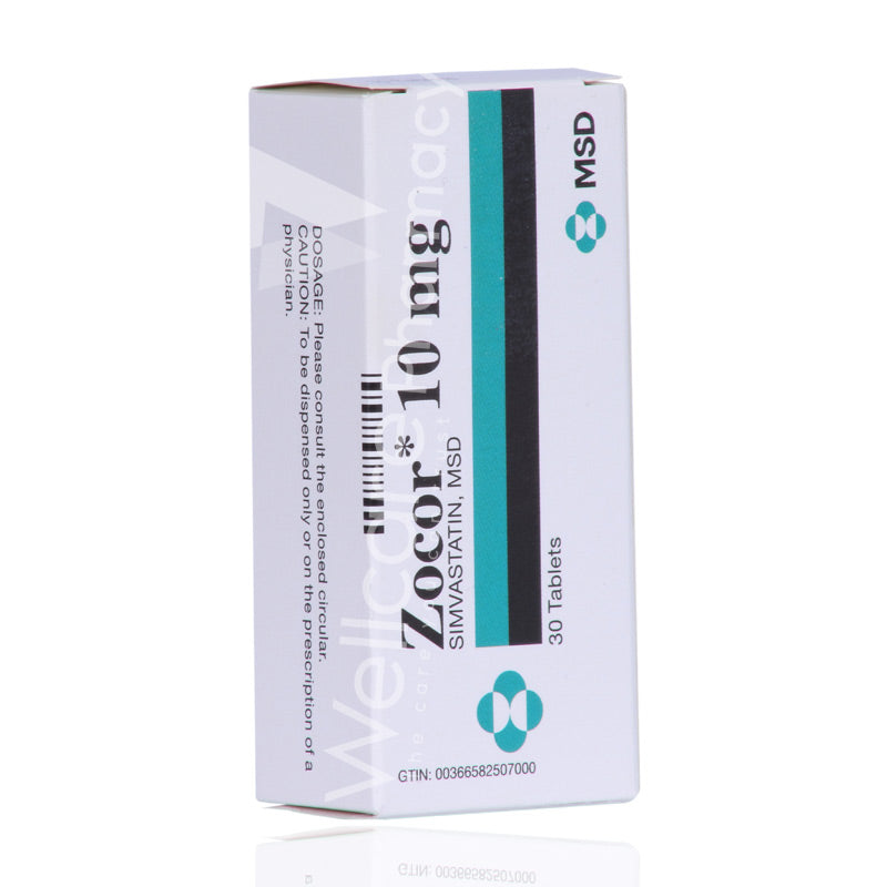 Zocor 10Mg Tablets 30'S