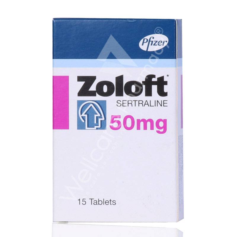 Zoloft 50Mg Tablets 15'S - Wellcare Pharmacy