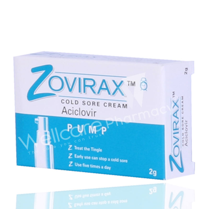 Zovirax Pump Cream 2Gm