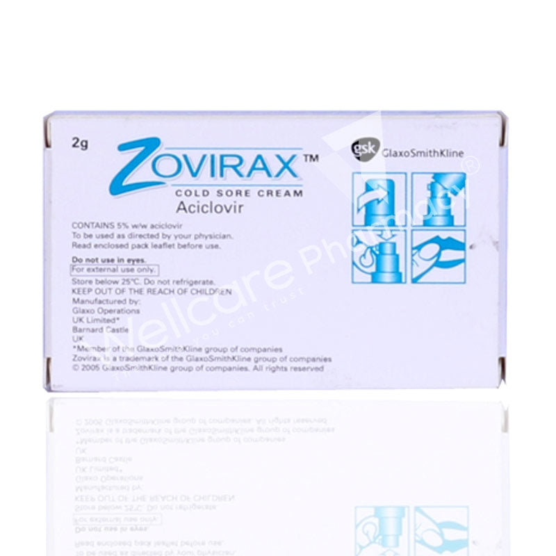 Zovirax Pump Cream 2Gm