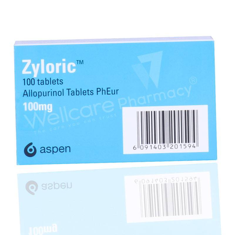 Zyloric 100Mg Tablets 100'S - Wellcare Pharmacy