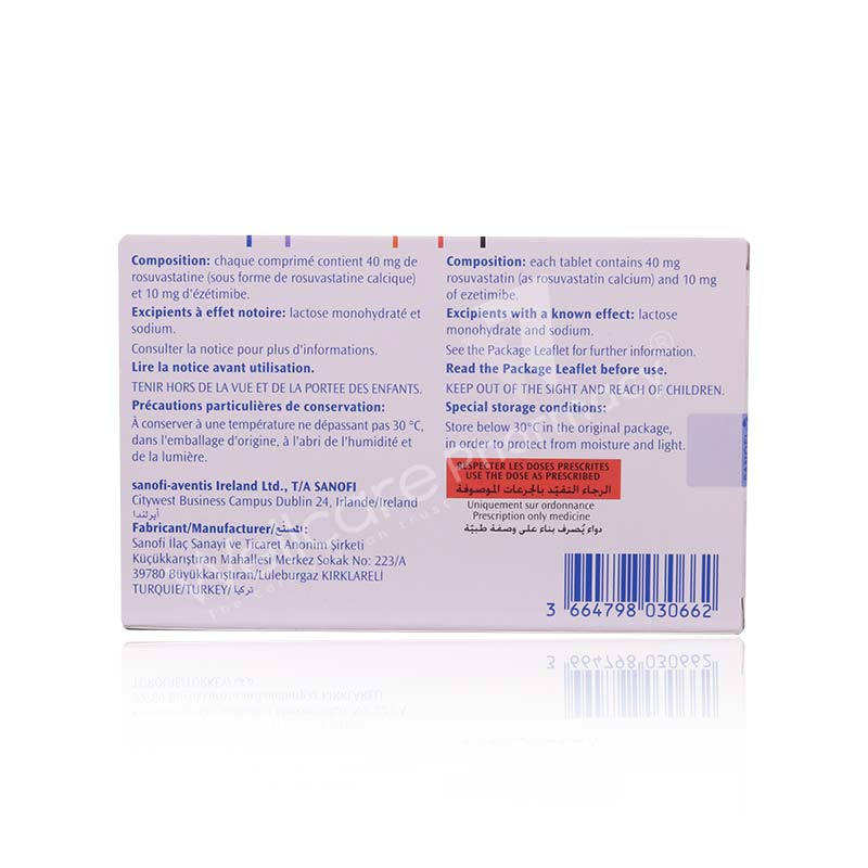 Zympass 40Mg/10Mg Tablets 30'S