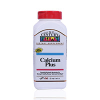 21st Century Calcium Plus Caplets 120'S