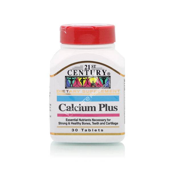 21St Century Calcium Plus Tablets 30'S 21St Century Calcium Plus Tablets 30'S