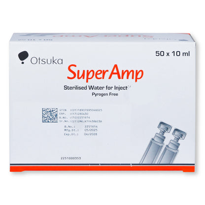 Super Amp Water For Injections 10mlx50'S