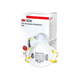 3m N95 Respiratory Protection Mask 8210 20'S
