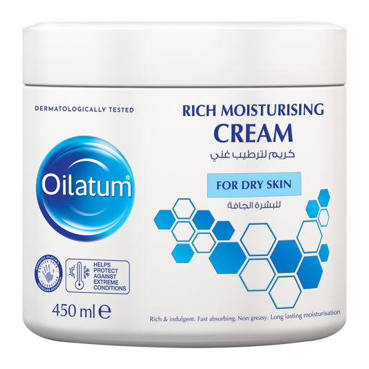كريم مرطب غني بالزيت 450 مل