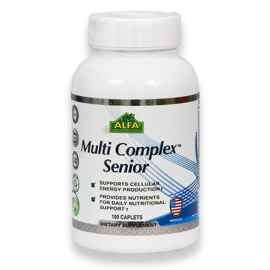 Alfa Multi Complex Senior Caplets 100'S