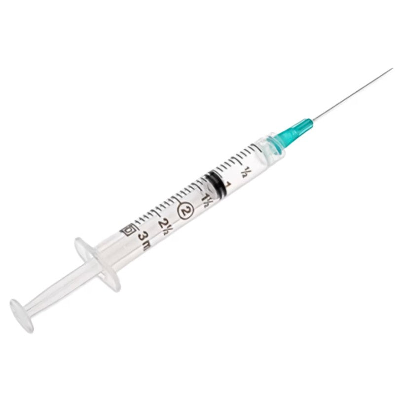 Al Rabwa Sterile Syringes 3 Ml 22g 100 Pcs Box