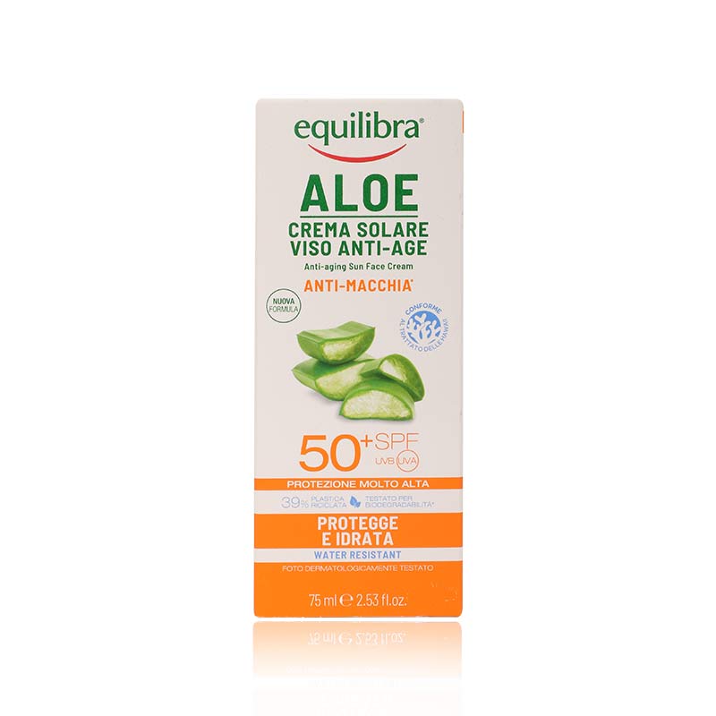 EQUILIBRA ALOE ANTI-AGING SUN FACE CREAM SPF 50+ 75ML