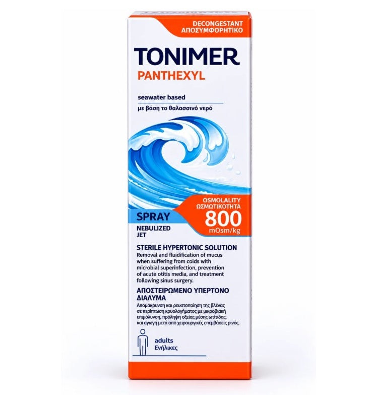 Tonimer Panthexyl 800 Mosm/Kg Nasal Spray 100ml