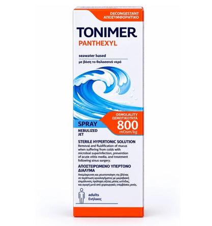 Tonimer Panthexyl 800 Mosm/Kg Nasal Spray 100ml