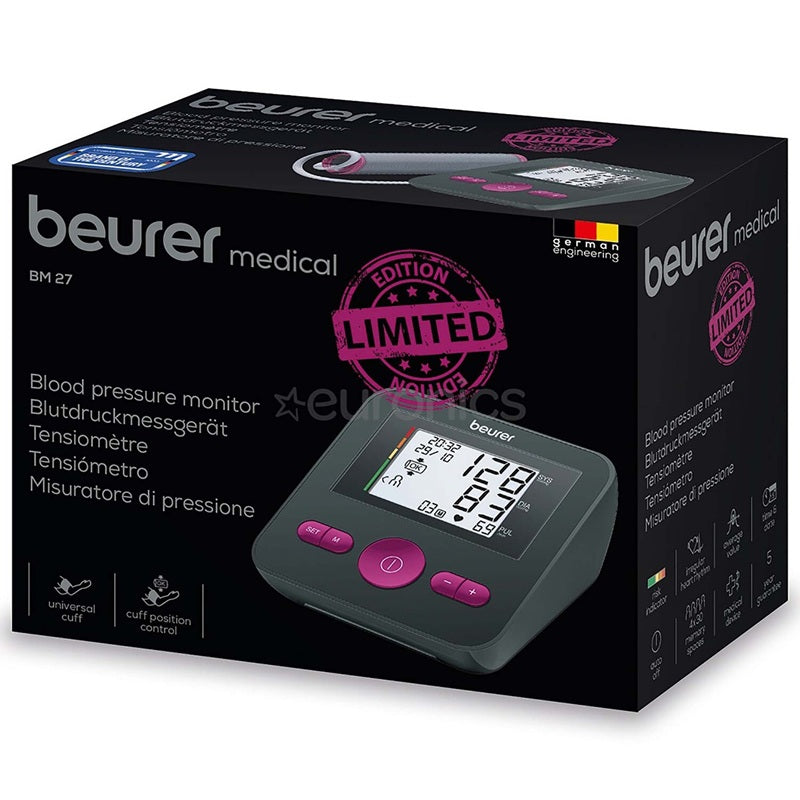 Beurer Bm27 Upper Arm Bp Monitor-Limited Edition