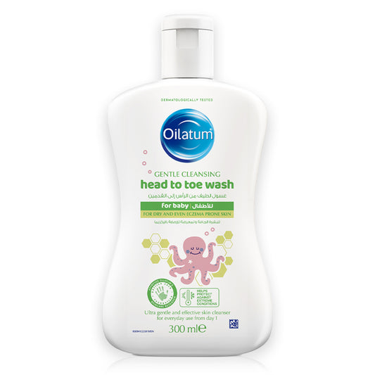 Oilatum Baby Gentle Cleansing Head To Toe Wash 300ml
