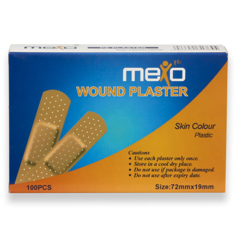 Mexo Wound Plaster 72mmx19mm 100'S