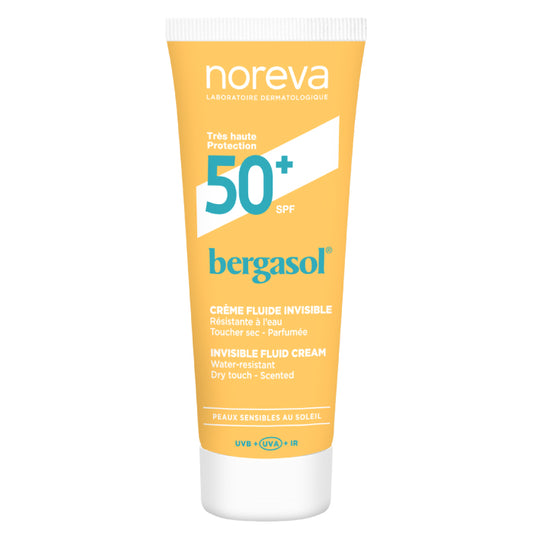 NOREVA BERGASOL INVISIBLE FLUID CREAM SPF50+ 50ML