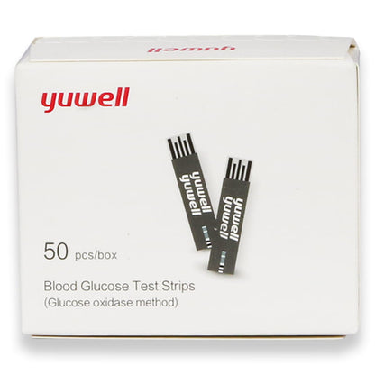 Yuwell Blood Glucose Test Strips 50'S
