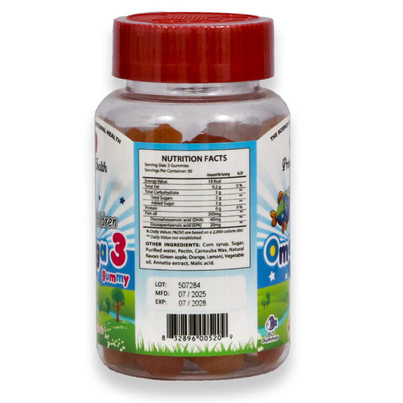 Prime Health Children Omega 3 Gummy 60'S