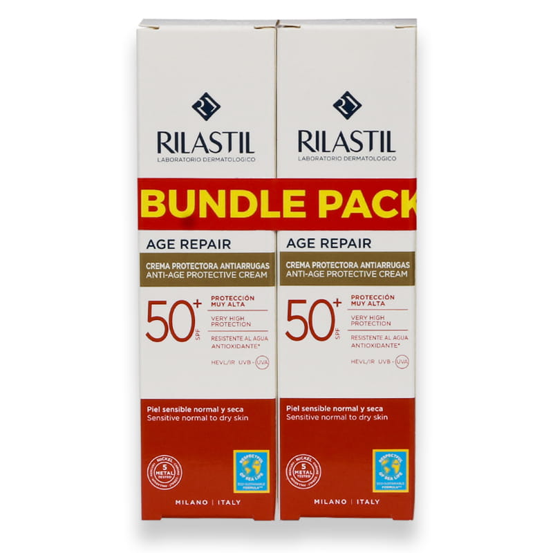 Rilastil 1+1 Age Repair Anti-Age Protective Cream Spf 50+ 50ml
