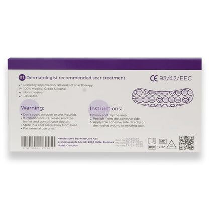 Remecure Scar C Section Scars Therapy(2 Sheets)