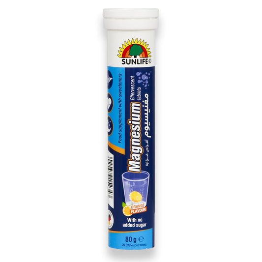 Sunlife Magnesium Effervescent Tablets 20'S