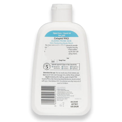 Cetaphil Pro Eczema Prone Skin Restoring Body Wash 236ml