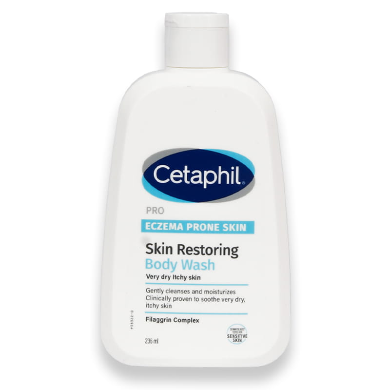 Cetaphil Pro Eczema Prone Skin Restoring Body Wash 236ml