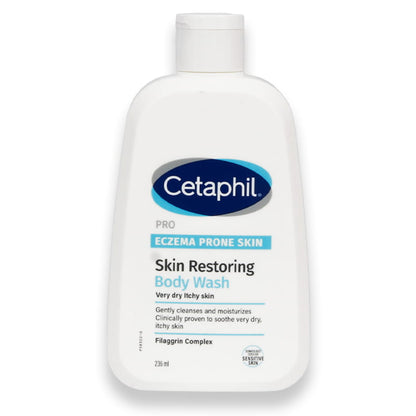 Cetaphil Pro Eczema Prone Skin Restoring Body Wash 236ml