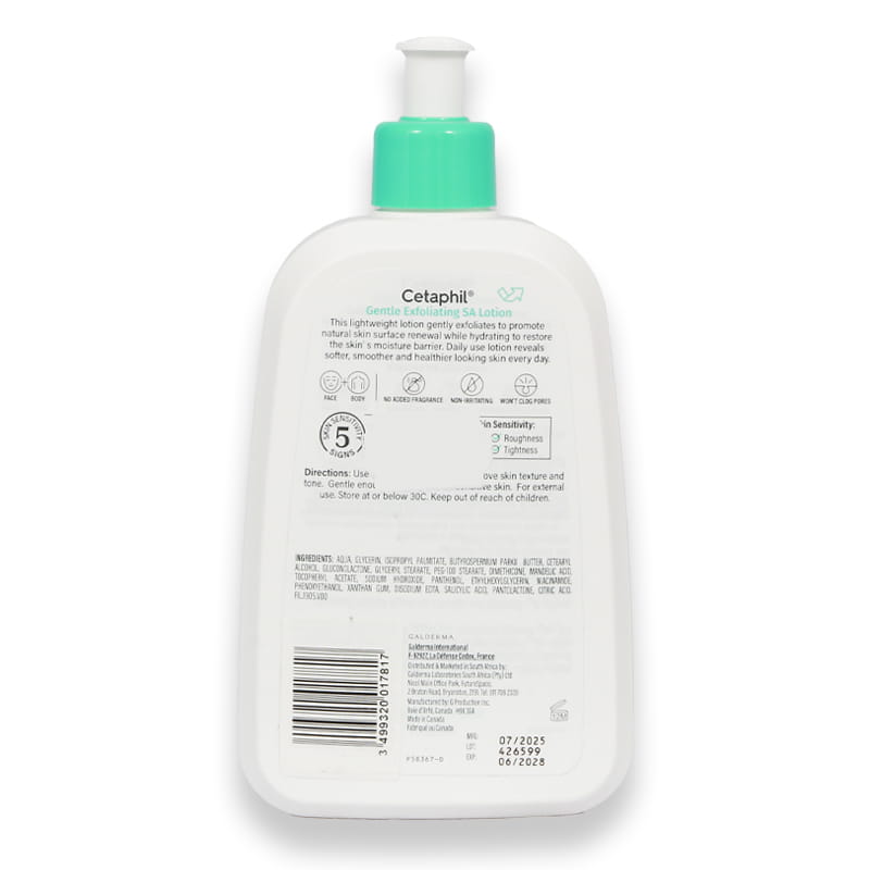 Cetaphil Gentle Exfoliating Sa Lotion 473ml