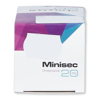 Minisec 20mg Capsules 28'S