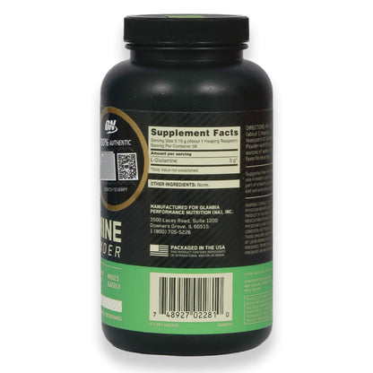 Optimum Nutrition Glutamine Powder Unflavoured 300g