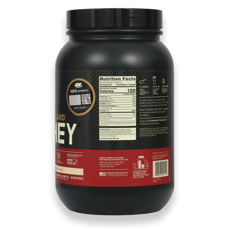 Optimum Nutrition Gold Standard 100%whey French Vanilla Creme 907g