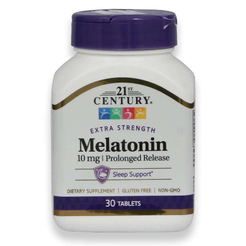 21st Ch Melatonin 10mg Prolonged Release Tablets 30'S
