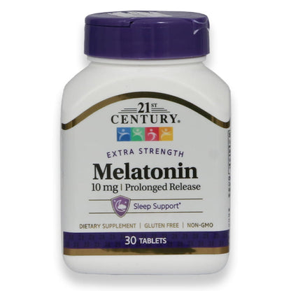 21st Ch Melatonin 10mg Prolonged Release Tablets 30'S