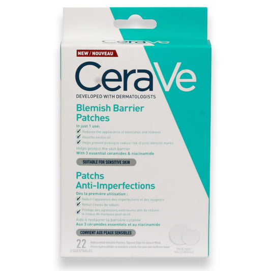 Cerave Blemish Barrier Patches 22'S