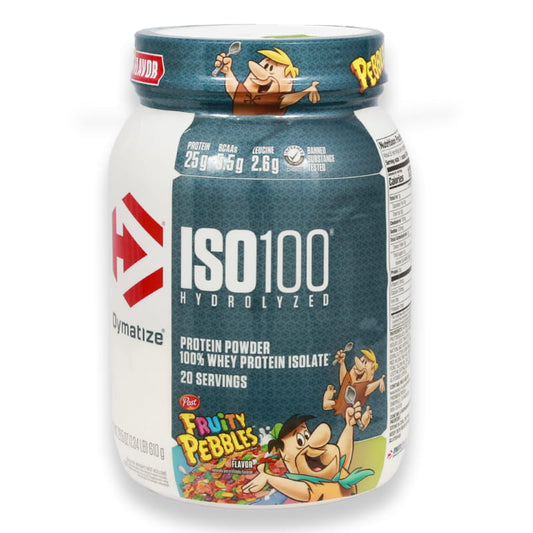 Dymatize Iso 100% Whey Protein Powder Fruity Pebbles 1.34lb(610g)