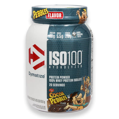 Dymatize Iso 100% Whey Protein Powder Cocoa Pebbles 1.43lb(650g)
